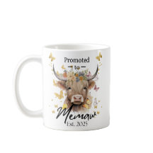 Highland cow Strength Promoted to Grandma 2025