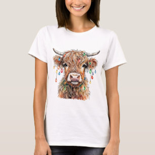 Highland Cow T Shirt