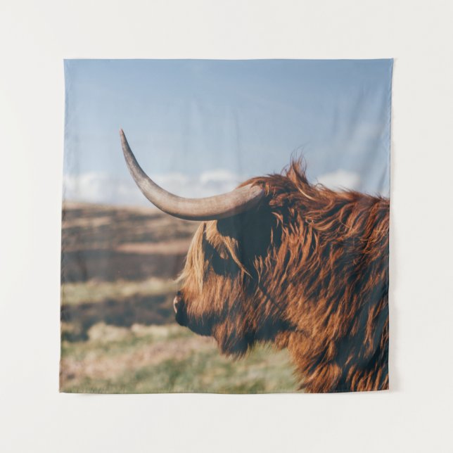 HIGHLAND COW TAPESTRY (Front)