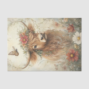 Highland Cow Tissue Paper