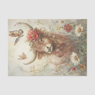 Highland Cow Tissue Paper