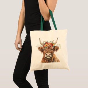 Highland Cow Tote Bag