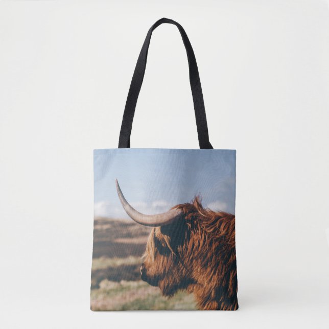 HIGHLAND COW TOTE BAG (Front)
