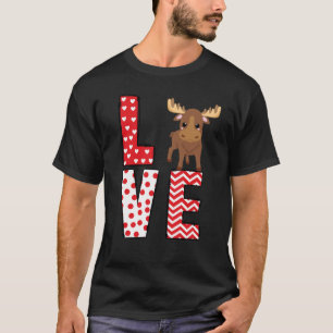 Highland Cow Valentines Day Love Valentine Cute He T-Shirt