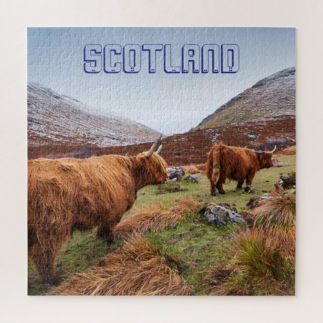  Highland cows  Jigsaw Puzzle (Vertical)