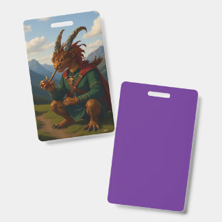 Highland Dragon ID Badge