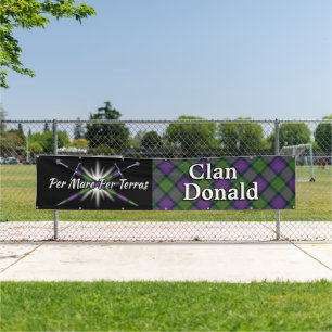 Highland Festival Clan Donald MacDonald Tent Banner