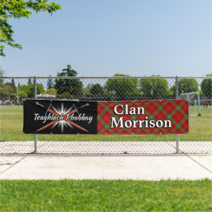 Highland Festival Clan Morrison Tent Banner