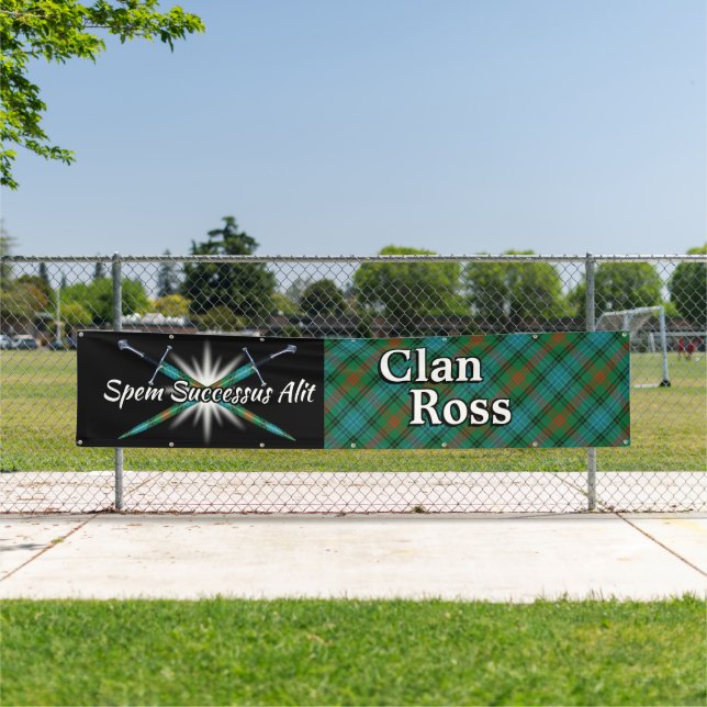 Highland Festival Clan Ross Tent Banner (Insitu)