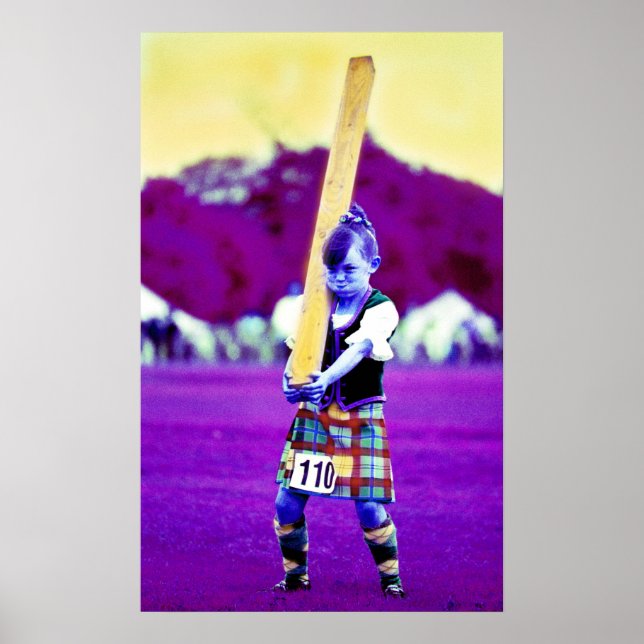 highland games beginner poster (Front)