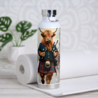 Highland Harmony:  Bagpipe Highland Cow Band 