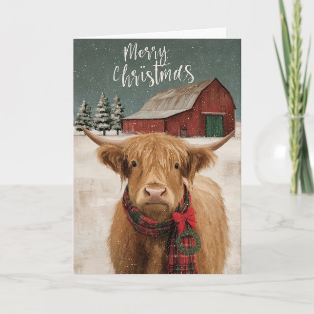 Highland Holiday Card (Front)