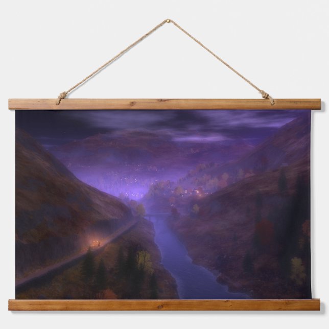 Highland Home Lights Tapestry (Front)