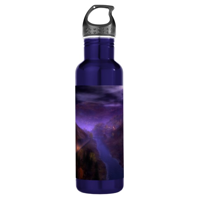 Highland Home Lights Water Bottle (Front)