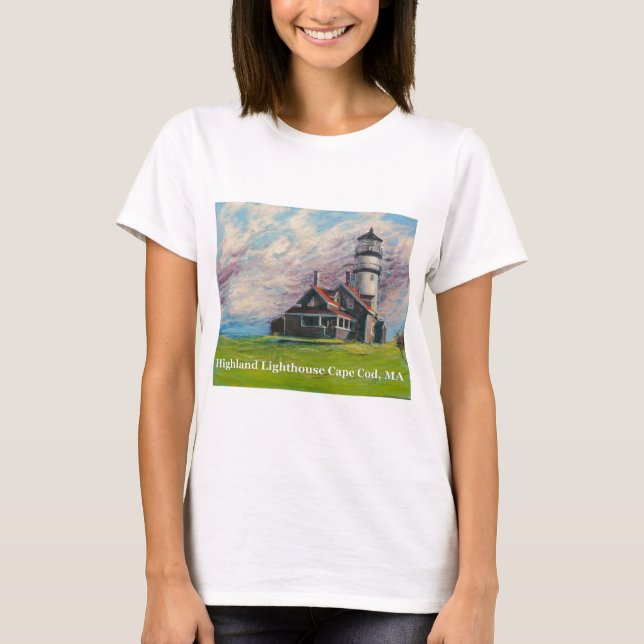 Highland Lighthouse Cape Cod, MA T-Shirt (Front)