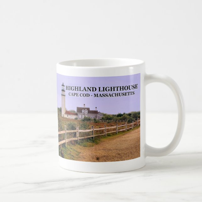 Highland Lighthouse, Cape Cod, Massachusetts Mug (Right)
