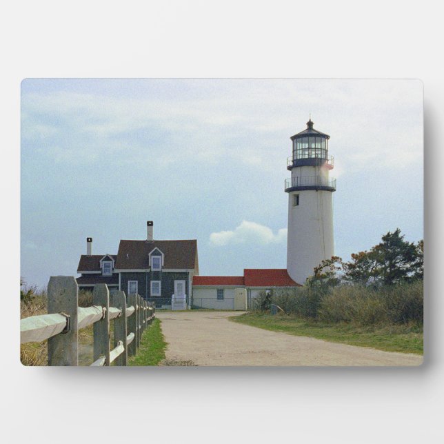 Highland Lighthouse in the Morning Plaque (Front)
