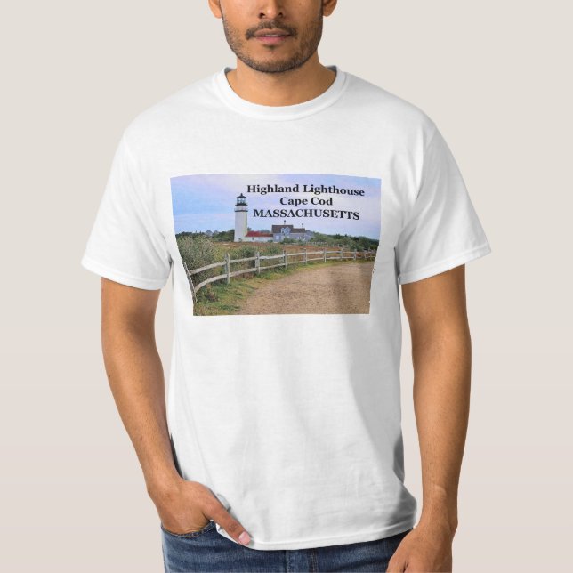 Highland Lighthouse, Massachusetts T-Shirt (Front)