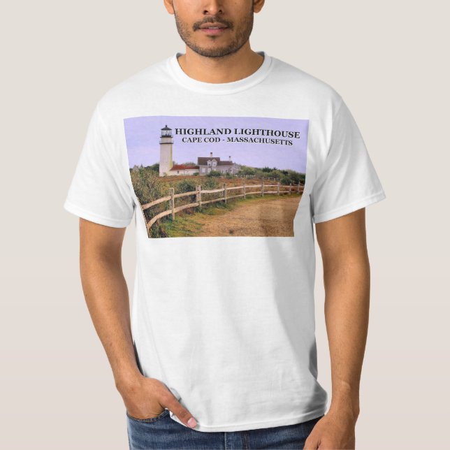 Highland Lighthouse, Massachusetts T-Shirt (Front)