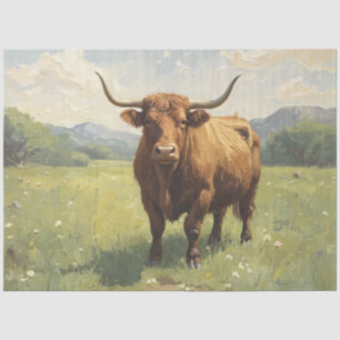 Highland Magesty Tissue Paper