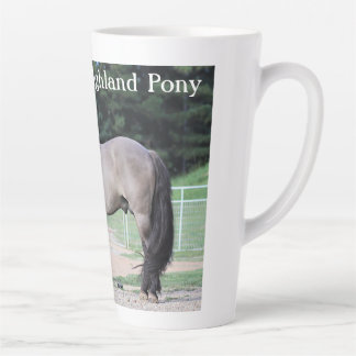 Highland pony latte cup