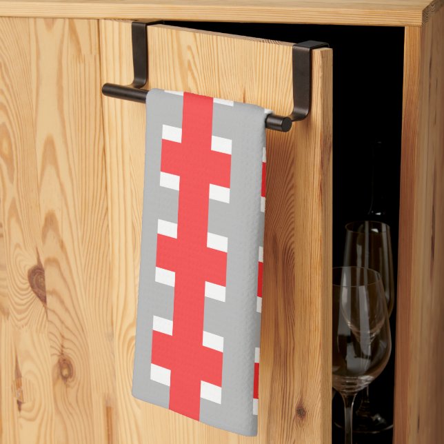 Highland Red Signature Kitchen Towels (Thirds Fold)