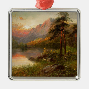 Highland Solitude Metal Tree Decoration