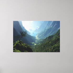 Highland Spring (XL Triptych) Canvas Print