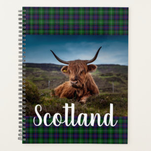 Highland Steer Scenic Scotland Planner