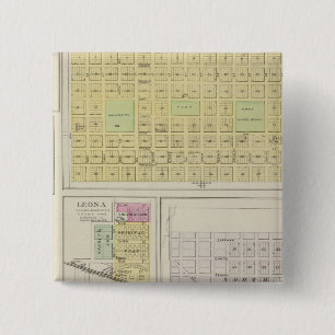 Highland, Wathena, Eagle Springs, Kansas 15 Cm Square Badge