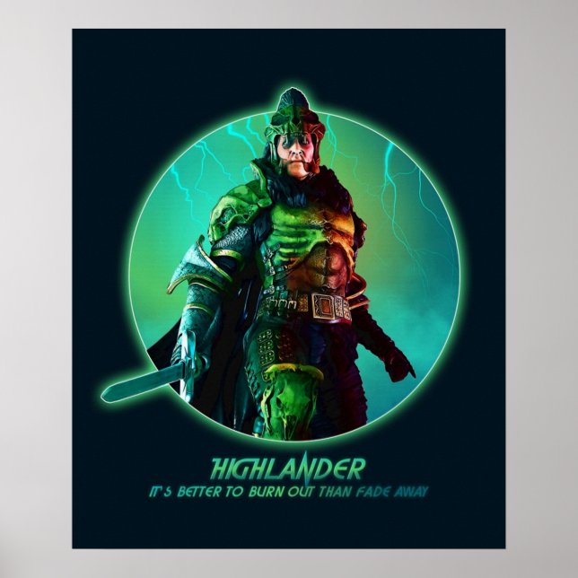 Highlander  the Kurgan Poster (Front)