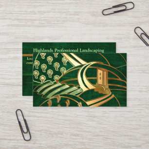 Highlands 1 Celtic LANDSCAPING TREE SERVICE Business Card