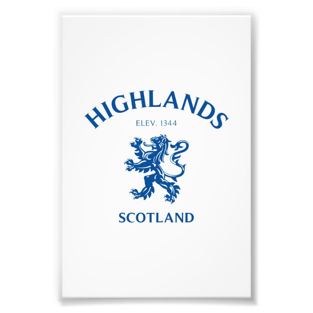 HIGHLANDS PHOTO PRINT (Front)