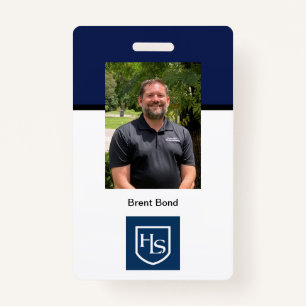 Highlands School Sample 5 ID Badge