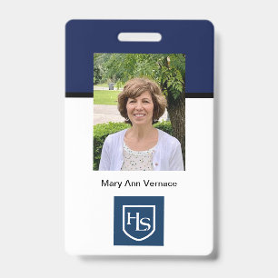 Highlands School Sample B ID Badge