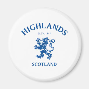 HIGHLANDS Scotland Magnet