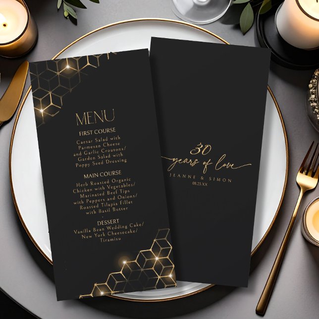 Highlights 30th Anniversary Gold Menu ID1165 (Creator Uploaded)