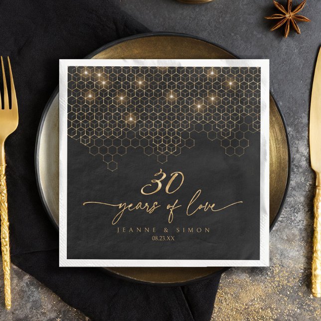 Highlights Gold 30th Anniversary ID1165 Napkin (Creator Uploaded)