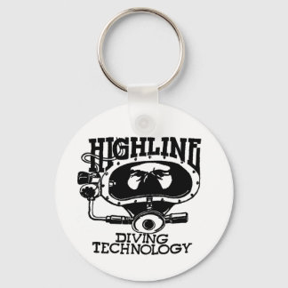 Highline Diving Technology Key Ring