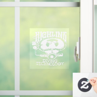 Highline Diving Technology Window Cling