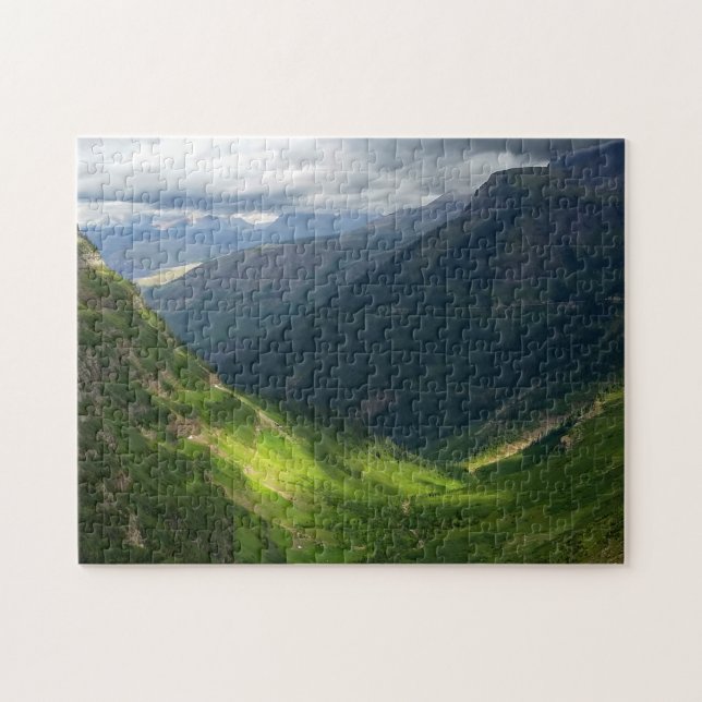 Highline Trail Glacier National Park Montana Jigsaw Puzzle (Horizontal)