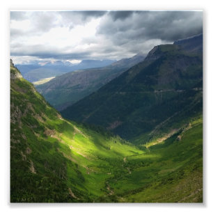 Highline Trail Glacier National Park Montana Photo Print
