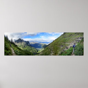 Highline Trail - Glacier National Park Poster