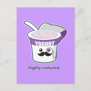 Highly Cultured Postcard