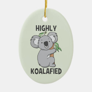 Highly Koalafied Koala Ceramic Tree Decoration