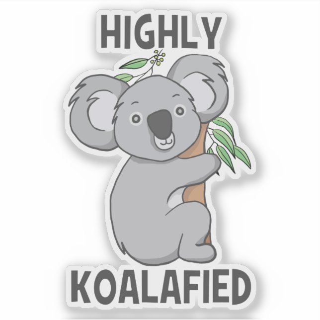Highly Koalafied Koala Contour Cut (Front)