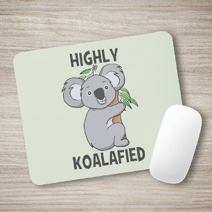 Highly Koalafied Koala Mouse Mat