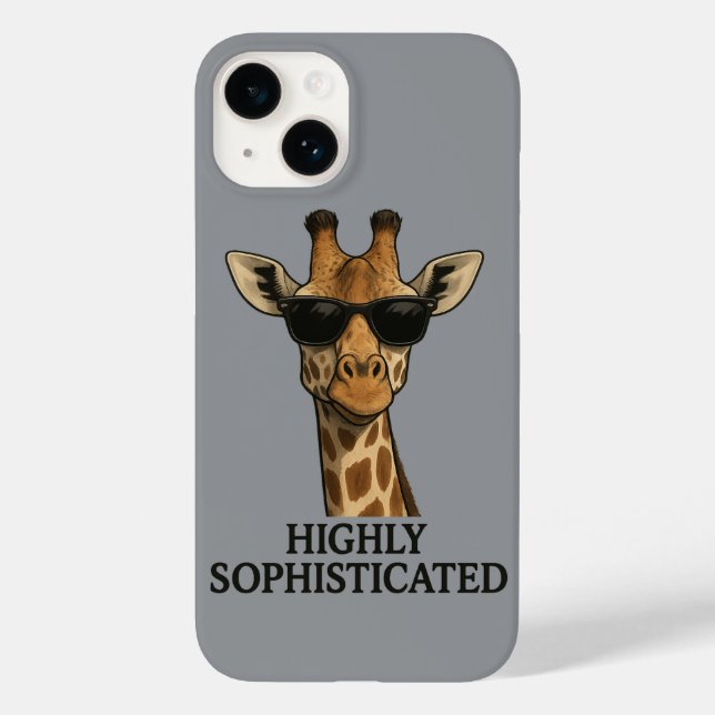 Highly Sophisticated Giraffe  Case-Mate iPhone Case (Back)