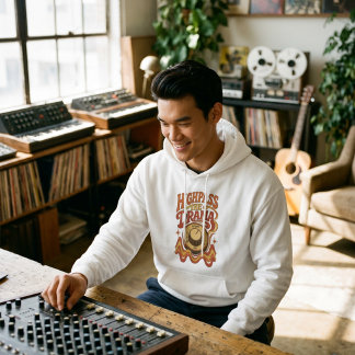 Highpass the Drama – Synth Nerd  Hoodie