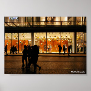 Highstreet Silhouettes Poster